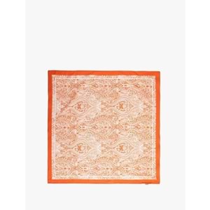 Kadın Etnik Desenli Kare Şal