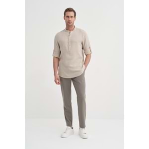 REGULAR FIT 20250U.KOL GÖMLEK CAZ 20250 - CAZADOR - BEJ - XL