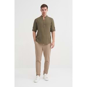 REGULAR FIT 20250U.KOL GÖMLEK CAZ 20250 - CAZADOR - HAKİ - XL