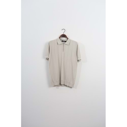 CAZ 34260 POLO TRİKO T-SHIRT - CAZADOR - 26KCEE34260 - BEJ - M