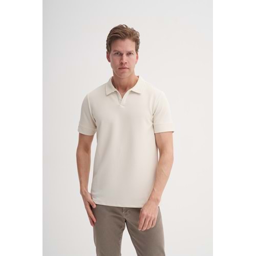 CAZ 42010 POLO T-SHIRT - CAZADOR - 26KCEE42010 - BEJ - L