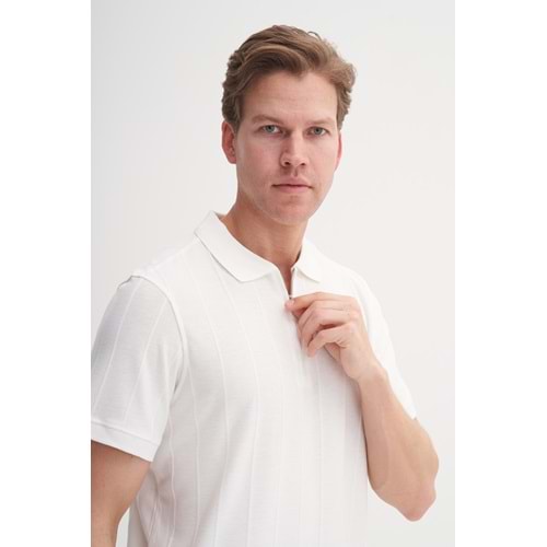 CAZ 42380 POLO T-SHIRT - CAZADOR - 26KCEE42380 - EKRU - XL