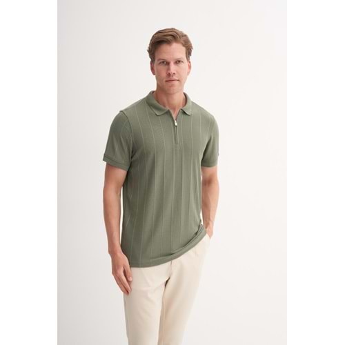 CAZ 42380 POLO T-SHIRT - CAZADOR - 26KCEE42380 - HAKİ - S