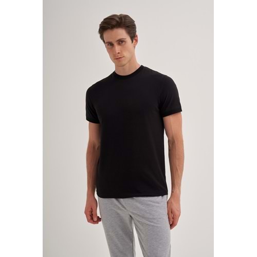 CAZ 46200 BASİC LCY. BIS. T-SHIRT - CAZADOR - 26KCEE46200 - SİYAH - S
