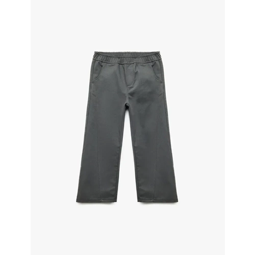 Rahat Kesim Denim Pantolon 7WKB40017TW - KOTON - GRİ - 6-7