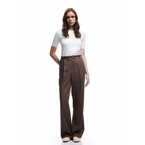 Kadın Giyim Kısa Kollu Bisiklet Yaka Basic Triko Kazak