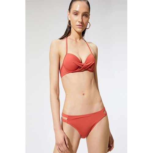 Kadın Plaj Giyim Bikini Alt 3SAK00069BM Tarçın