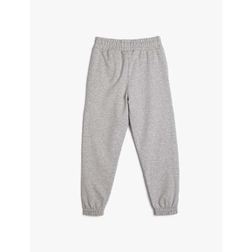 Kız Çocuk Basic Jogger Eşofman Altı Cepli Beli Lastikli- 4WKG40040AK