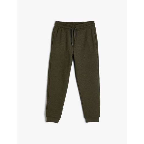 Erkek Çocuk Basic Jogger Eşofman Altı Cepli Beli Bağlamalı - 4SKB40016TK