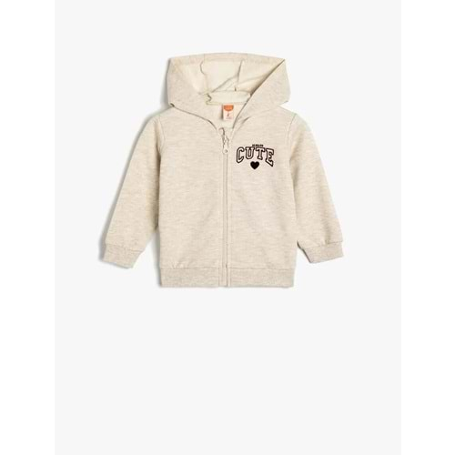 Kız Bebek Kapşonlu Sweatshirt 5WMG10094AK