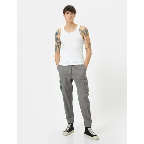 Kargo Cepli Pantolon Jogger 4SAM40089HW