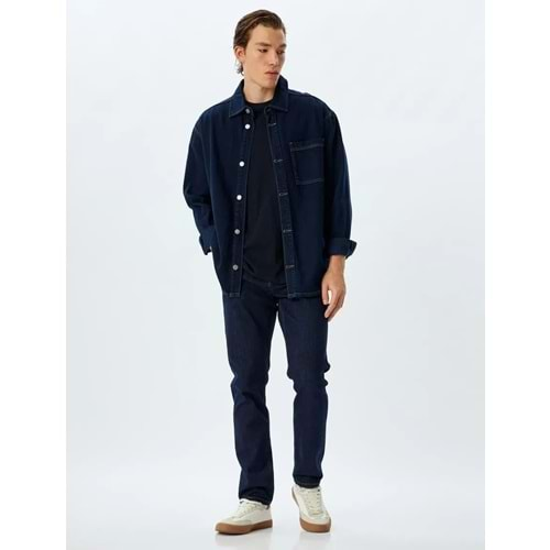 Slim Fit Kot Pantolon - Brad Jean 5WAM40112ID