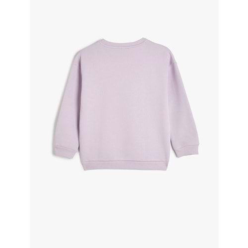 Kız Çocuk Mickey Mouse ve Daisy Duck Sweatshirt Şardonlu 5WKG10434AK