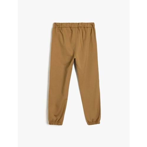 Standart Bel Cepli Düğme Detaylı Basic Jogger Pantolon 5SKB40058TW