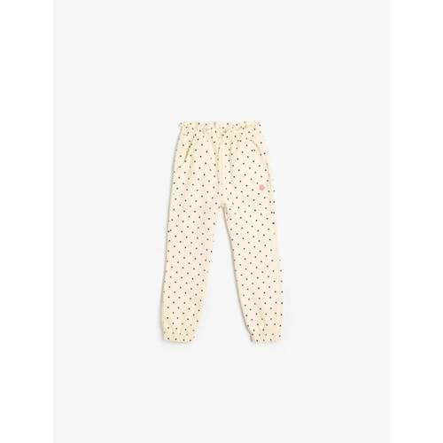 Kız Bebek Jogger Eşofman Altı Beli Bağlamalı 5SMG40028AK