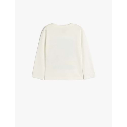 Kız Bebek Tişört Baskı Detaylı Pamuklu 5SMG10048AK