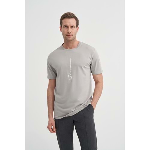 CAZ 4091 BIS YK T-SHIRT - CAZADOR - GRİ - M