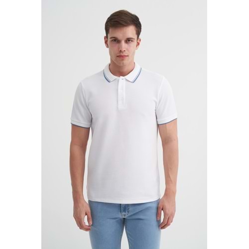 CAZ 4247 POLO T-SHIRT - CAZADOR - BEYAZ - XL