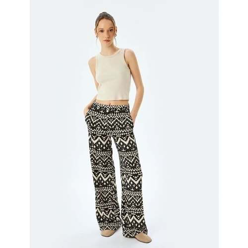 Bürümcük Regular Fit Desenli Pantolon 5SAL40041IK