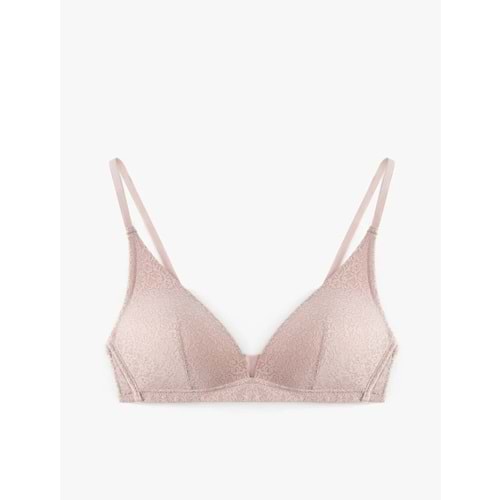 Rahat Kalıp Balensiz Dantelli Soft Bralet Sütyen 6WLK10024MK