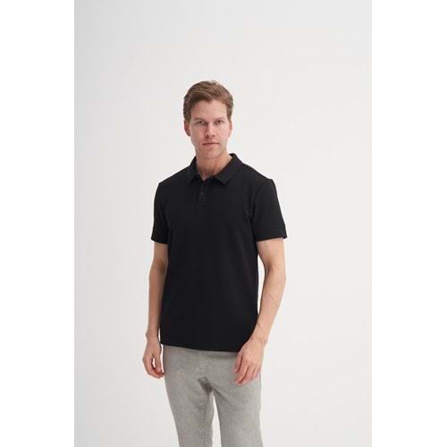 CAZ 41850 POLO T-SHIRT - CAZADOR - SİYAH - M