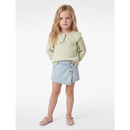 Kız Bebek Giyim Bluz - 7WMG60011AW