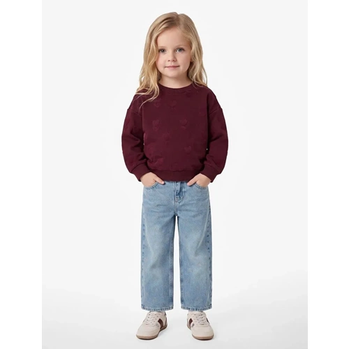 Kız Bebek Uzun Kollu Şardonlu Sweatshirt - 7WMG10012AK