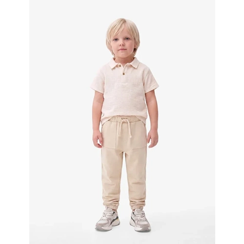 Erkek Bebek Pamuklu Şardonlu Jogger Eşofman Altı - 7WMB40011TK