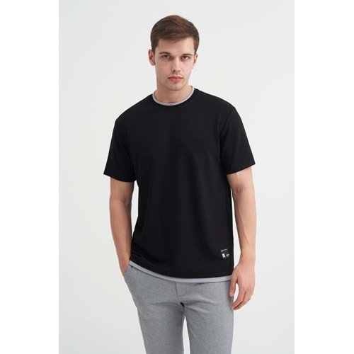 CAZ 40030 BIS YK T-SHIRT - CAZADOR - LACİVERT - L
