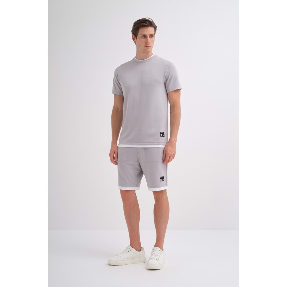 CAZ 40030 BIS YK T-SHIRT - CAZADOR - LACİVERT - L