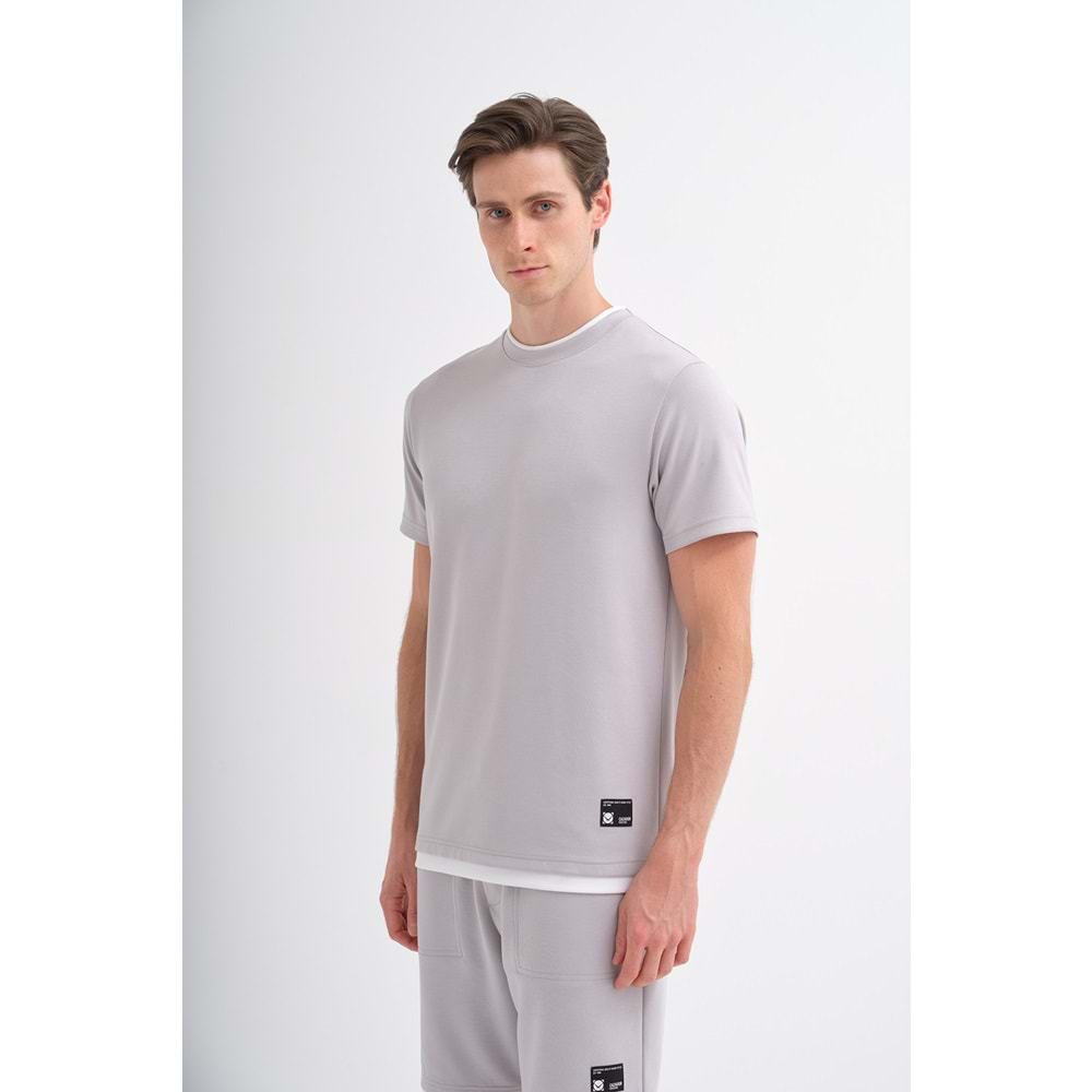 CAZ 40030 BIS YK T-SHIRT - CAZADOR - LACİVERT - L