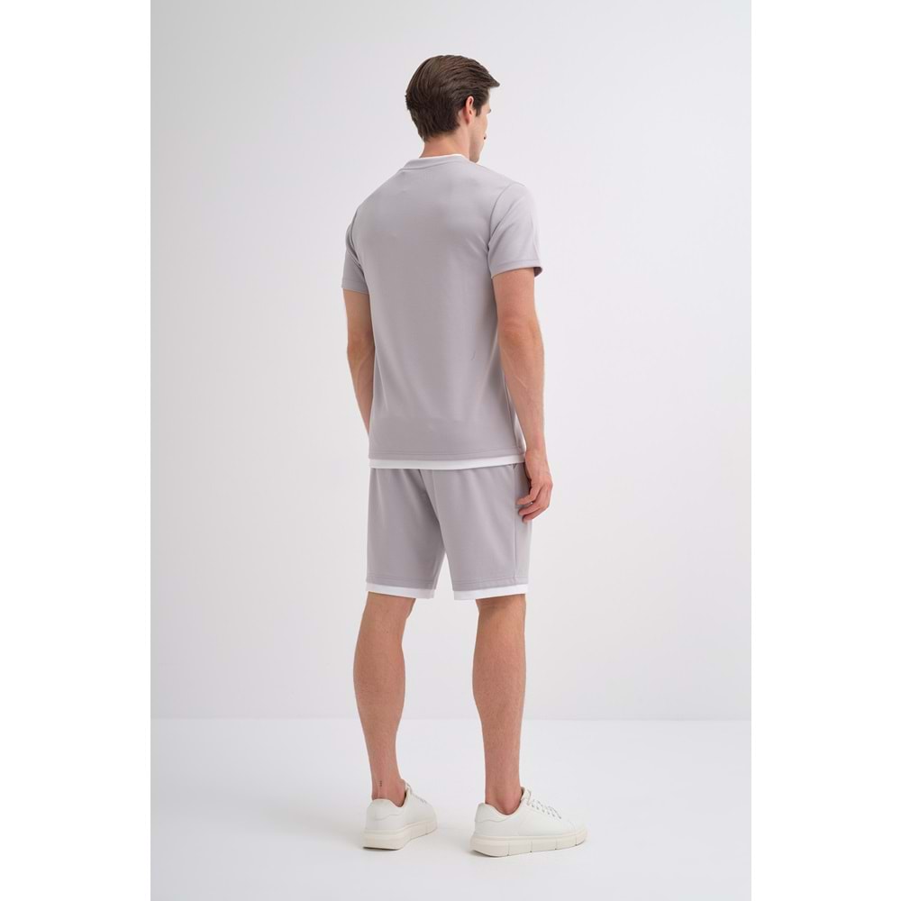 CAZ 40030 BIS YK T-SHIRT - CAZADOR - LACİVERT - L