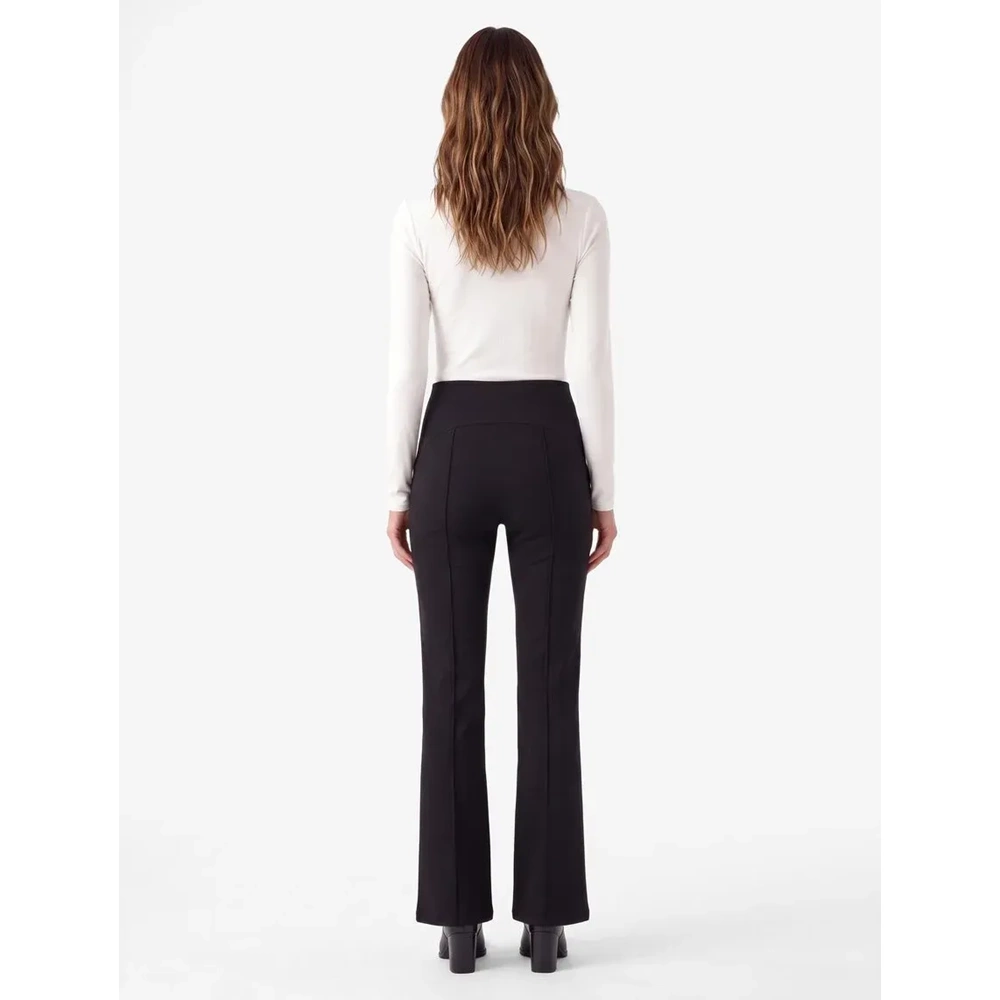 Normal Bel Straight Fit Pantolon 7WAK40080EK - KOTON - SİYAH - L