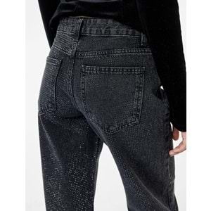 Kadın Giyim Pantolon 7WAL40037MD - KOTON - SİYAH - 25/32