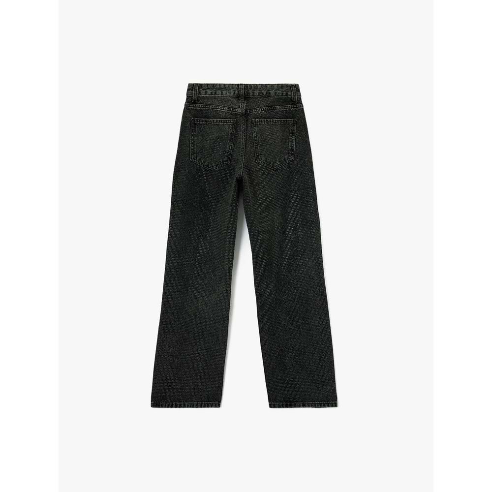Kadın Giyim Pantolon 7WAL40037MD - KOTON - SİYAH - 25/32