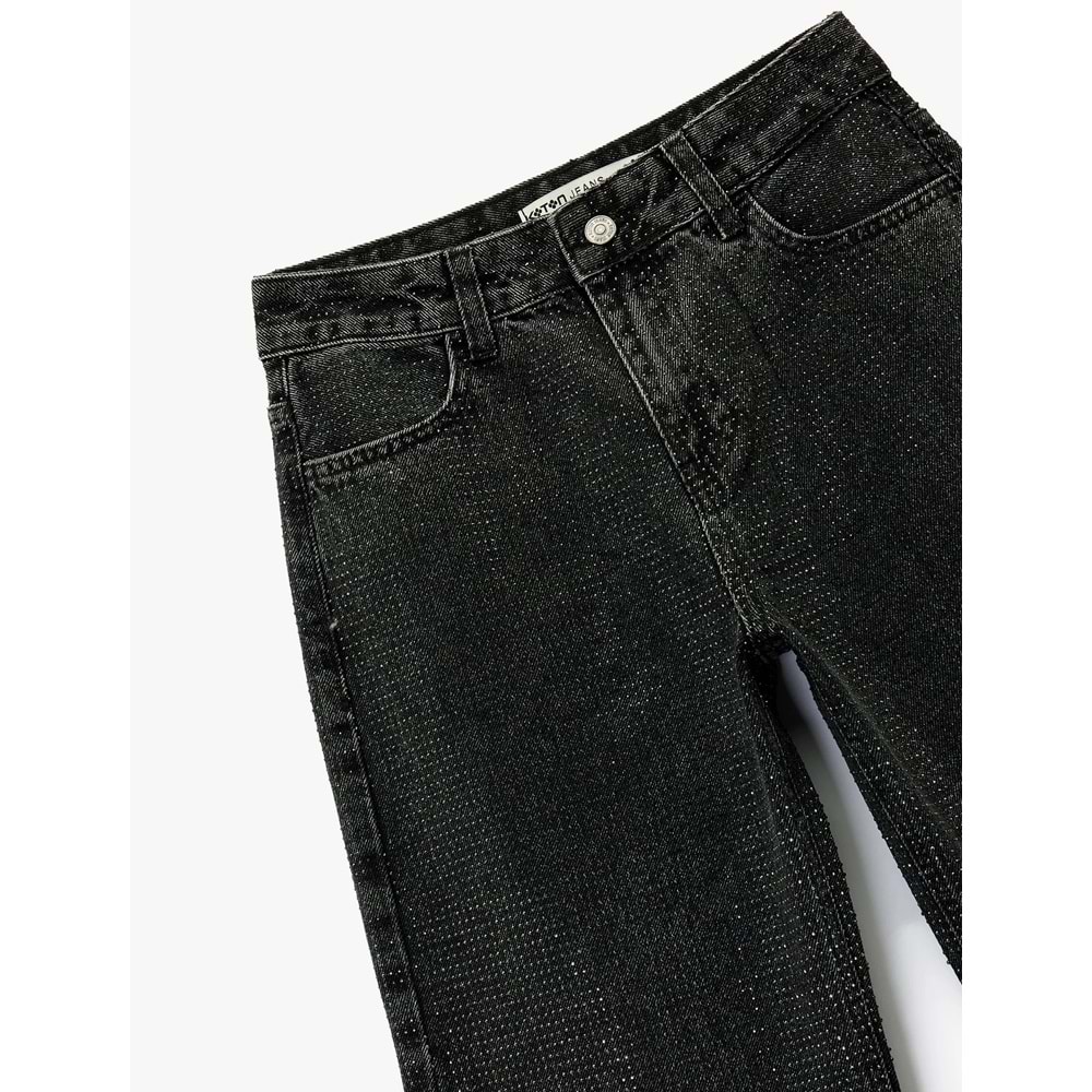 Kadın Giyim Pantolon 7WAL40037MD - KOTON - SİYAH - 25/32