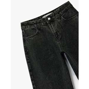 Kadın Giyim Pantolon 7WAL40037MD - KOTON - SİYAH - 25/32