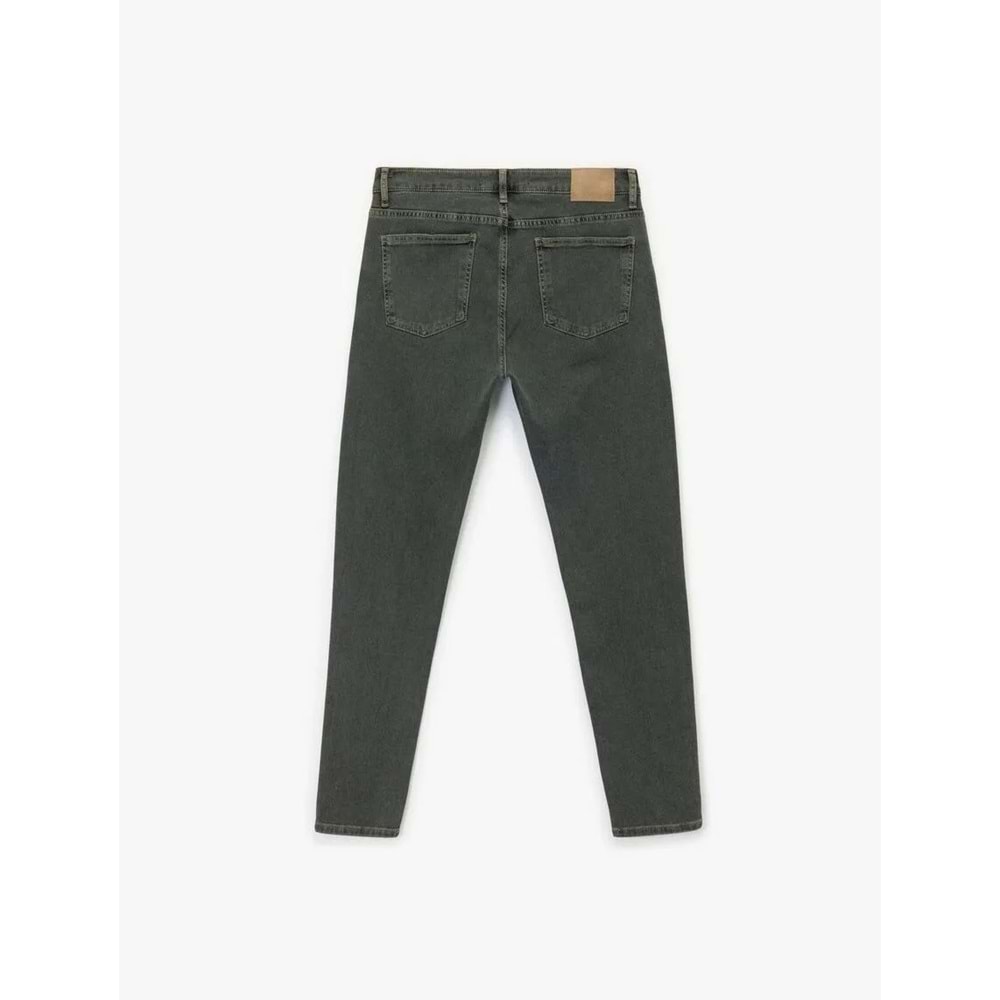 Erkek Giyim Pamuklu Normal Bel Slim Fit Jean Pantolon - Brad Jean 6WAM40017ND