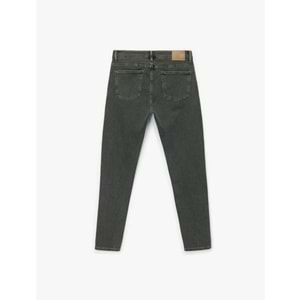 Erkek Giyim Pamuklu Normal Bel Slim Fit Jean Pantolon - Brad Jean 6WAM40017ND