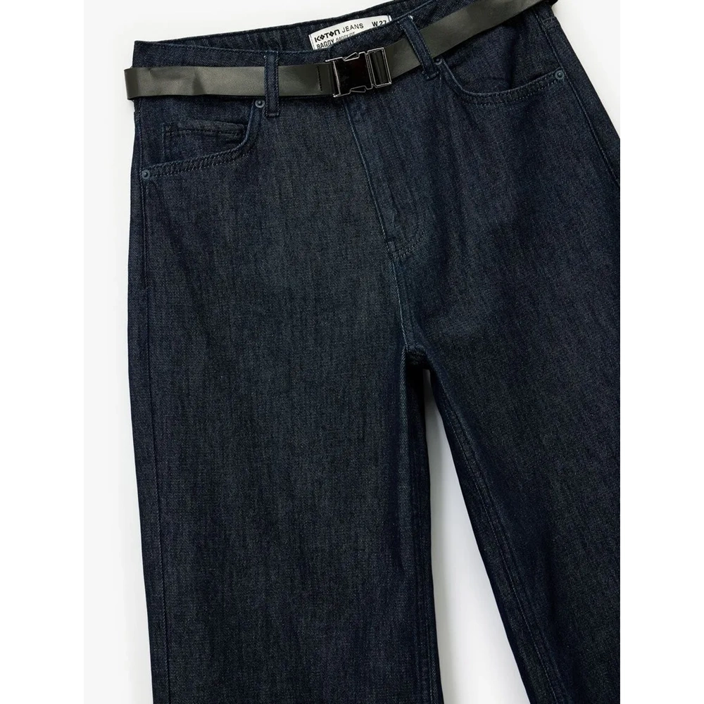 Kadın Giyim Pantolon - KOTON - 6WAL40193MD - KOYU İNDİGO - 31/32