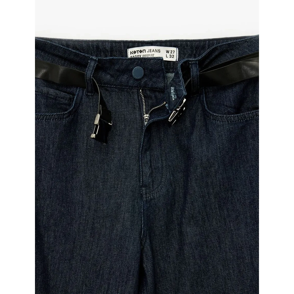 Kadın Giyim Pantolon - KOTON - 6WAL40193MD - KOYU İNDİGO - 31/32