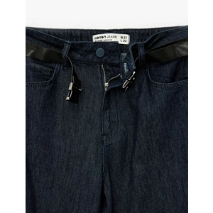 Kadın Giyim Pantolon - KOTON - 6WAL40193MD - KOYU İNDİGO - 31/32