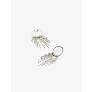 Kadın Aksesuar Soyut Küpe Çok Renkli Çelik Karışımlı