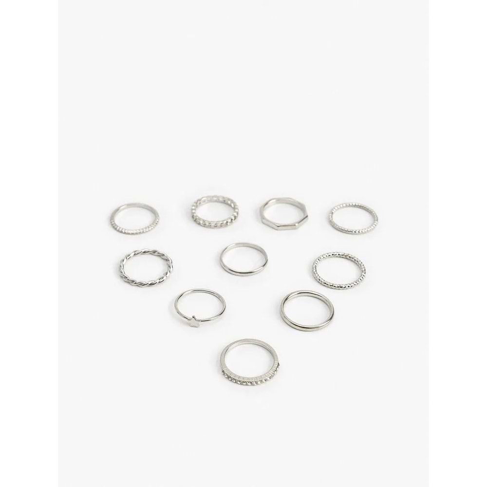 Kadın Aksesuar Yüzük - KOTON - 6WAK70107AA - GÜMÜŞ - S