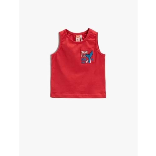 Erkek Bebek Giyim Atlet 2SMB30010TK Pembe