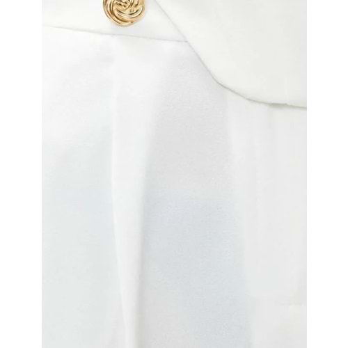 Kadın Giyim Pantolon 3SAK40014CW Kırık Beyaz