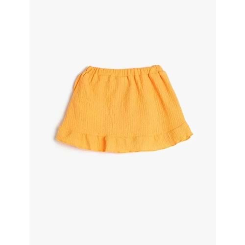 Kız Bebek Giyim Etek 3SMG70011AK Turuncu