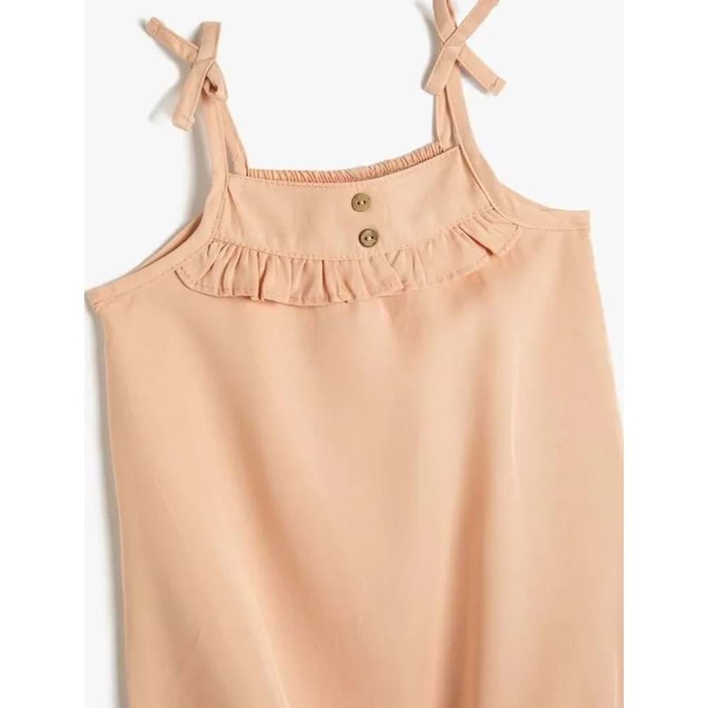 Kız Bebek Giyim Tulum 3SMG10001AW Pembe