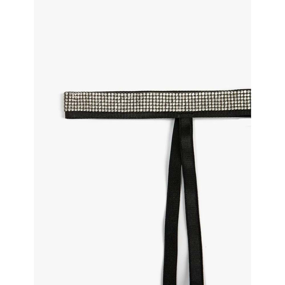 Kadın İç Giyim Jartiyer - KOTON - 4WLK30172MK - SİYAH - M