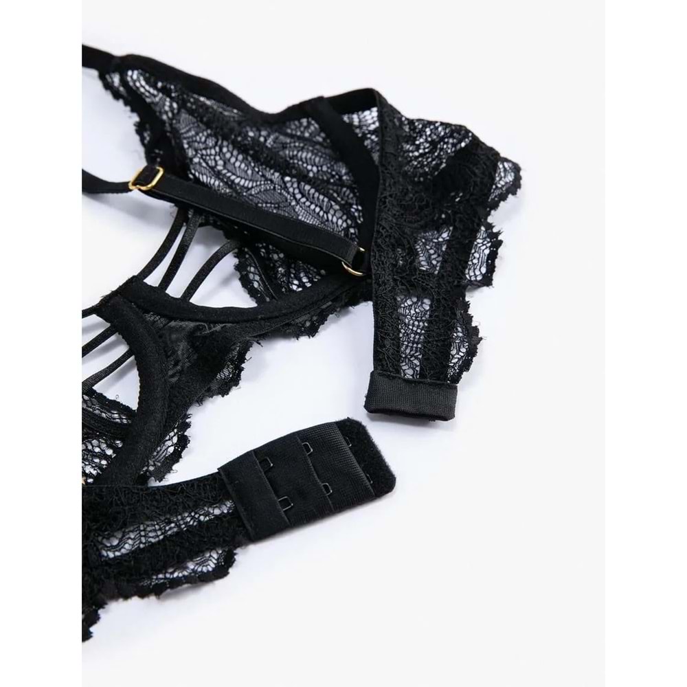 Kadın İç Giyim Sütyen - KOTON - 4WLK10139MK - SİYAH - 80C